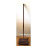 Vintage Bissell Manual Floor Sweeper with Floral Design