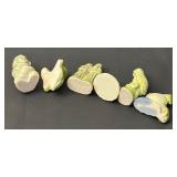 Set of 6 Wade Whimsies Miniature Ceramic Figurines