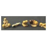 Set of 5 Wade Whimsies Porcelain Animal Figurines