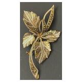 Collection of 8 Vintage Brooches and Scarf Clip Assorted Designs
