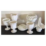 Vintage Milk Glass Collection