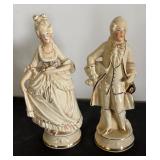 Pair of Vintage Coventry Figurines Lady and Gentleman