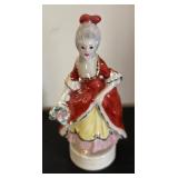 Collection of 7 Vintage Porcelain Lady Figurines