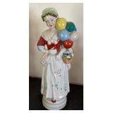 Collection of 7 Vintage Porcelain Lady Figurines