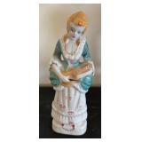 Collection of 7 Vintage Porcelain Lady Figurines
