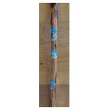Set of 4 Vintage Hiking and Walking Sticks with Souvenir Badges