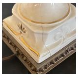 Vintage Table Lamp with Ornate Finial