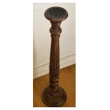 Vintage Wooden Candle Holder