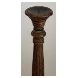 Vintage Wooden Candle Holder