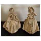 Pair of Vintage Coventry Ware Porcelain Figurines