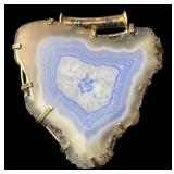 Set of 3 Agate Stone Pendants in Custom Wire Settings