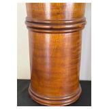 Vintage Wooden Umbrella Stand with Double Banding