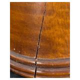 Vintage Wooden Umbrella Stand with Double Banding