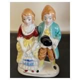 Set of 7 Vintage Porcelain Couple Figurines