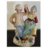 Set of 7 Vintage Porcelain Couple Figurines