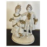 Set of 7 Vintage Porcelain Couple Figurines