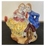Set of 7 Vintage Porcelain Couple Figurines