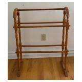 Vintage Wooden Quilt Stand