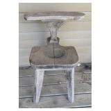 Primitive Style Wooden Chair
