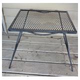 Set of 2 Metal Mesh Patio Tables
