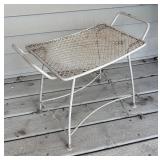 Set of 2 Metal Mesh Patio Tables
