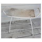Set of 2 Metal Mesh Patio Tables