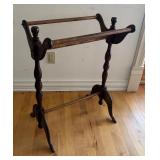 Vintage Wooden Quilt Stand