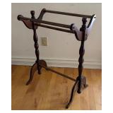 Vintage Wooden Quilt Stand