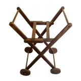Vintage Wooden Laundry Kart