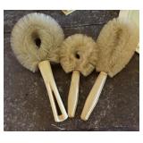 Vintage Vanity Accessories Set with Mirror, Brushes, Boxes, and More