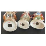Set of 6 Vintage Porcelain Figurines