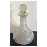 Set of 3 Vintage Glass Decanters
