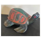 Collection of 8 Turtle Figurines Assorted Materials and Styles
