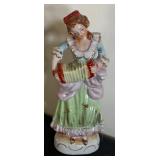 Pair of Vintage Porcelain Musician Figurines