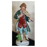 Pair of Vintage Porcelain Musician Figurines