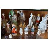 Large Collection of Vintage Porcelain and Ceramic Figurines and Decorative Items