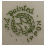 Collection of Vintage Hand-Painted Floral Serving Bowls and Dishes