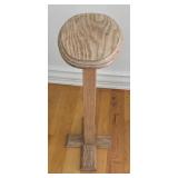 3-Piece Wooden Corner Shelf and Accent Table Set with Heart Detail