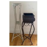 Set of 2 Tall Planter Stands