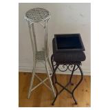 Set of 2 Tall Planter Stands