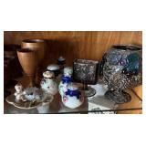 Vintage Porcelain, Glass, and Ceramic Decor Collection