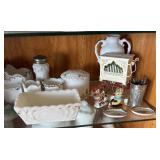 Vintage Porcelain, Glass, and Ceramic Decor Collection