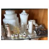 Vintage Porcelain, Glass, and Ceramic Decor Collection