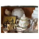 Vintage Porcelain, Glass, and Ceramic Decor Collection