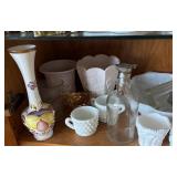 Vintage Porcelain, Glass, and Ceramic Decor Collection