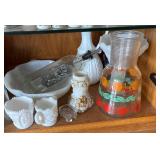 Vintage Porcelain, Glass, and Ceramic Decor Collection