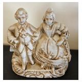 Set of 5 Vintage Porcelain Planter Figurines Assorted Styles