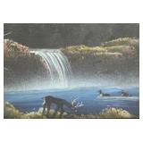 Beautiful Framed Nature Print by Silver