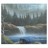 Beautiful Framed Nature Print by Silver