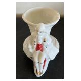 Set of 9 Vintage Porcelain Planter and Vase Figurines